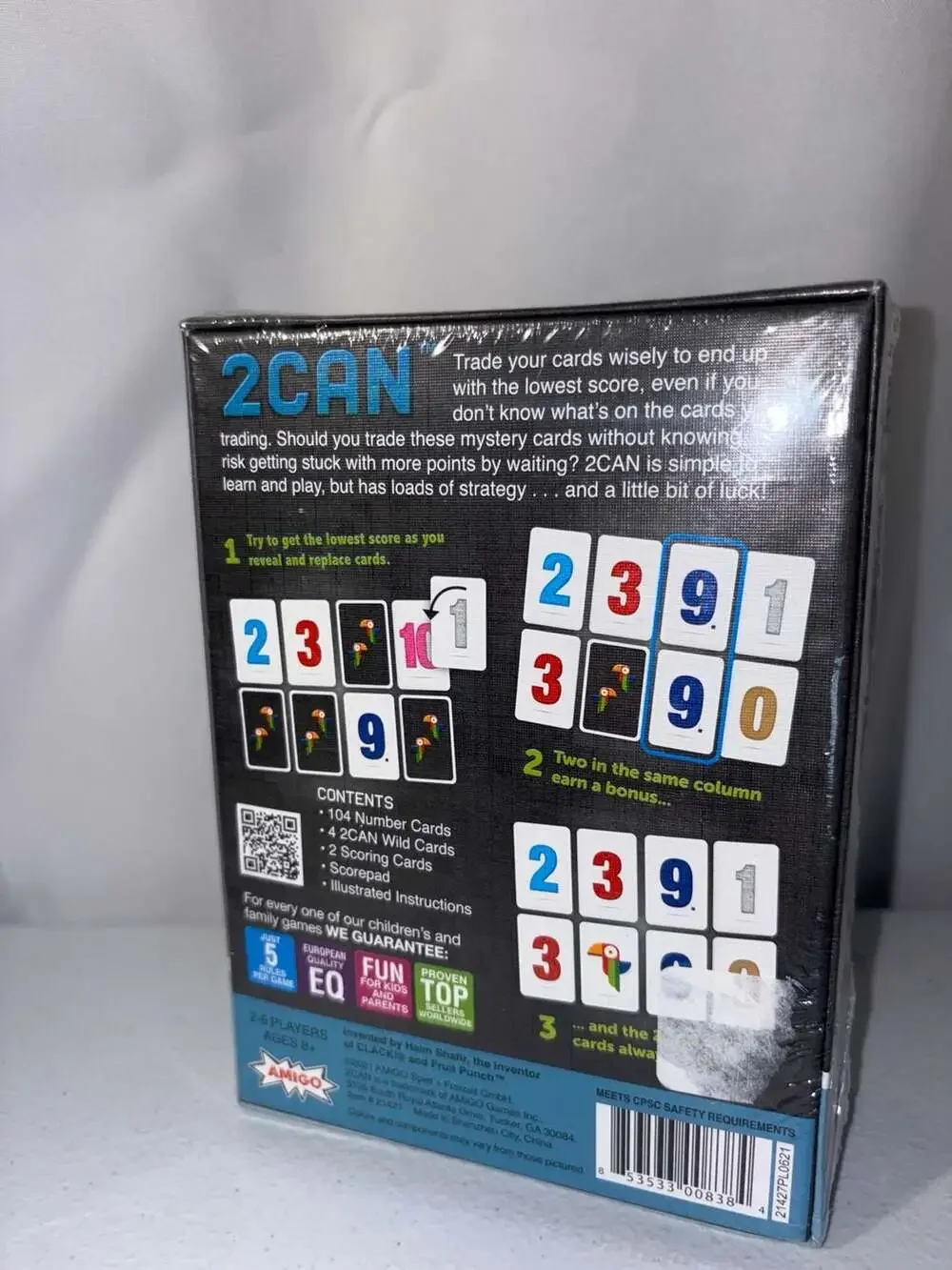 2CAN Card Game, Color: Multicolor, Count: 1 - Picture 2 of 2